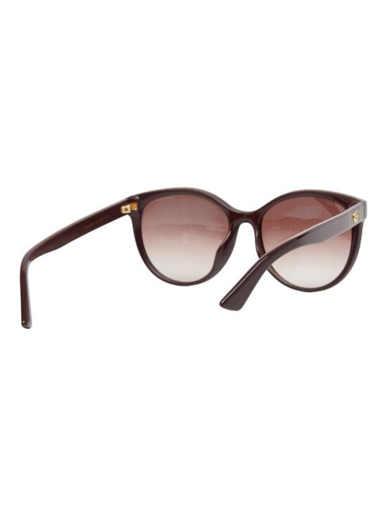 Gucci GG Logo Gradient Asian Fit UV Cut Sunglasses Brown Acetate 1- Eyewear main image 5